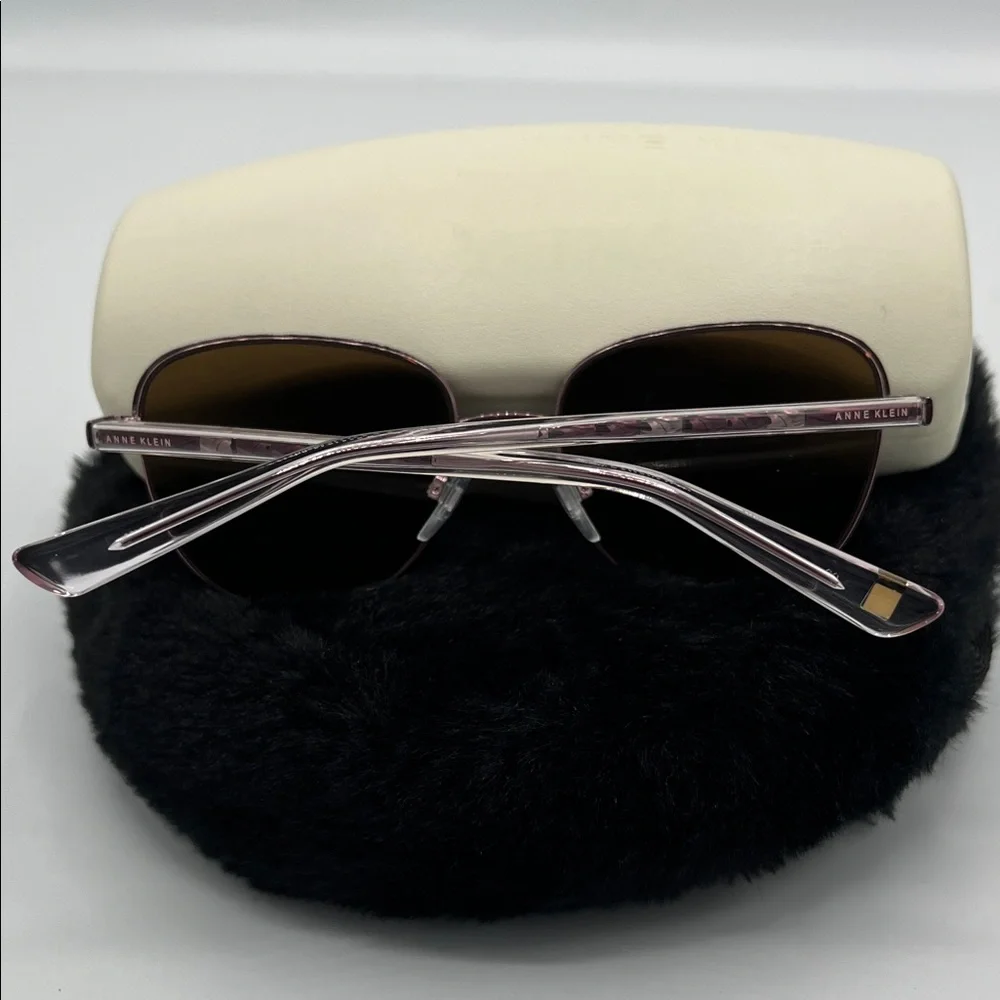 NEW✨Anne Klein✨Rose-Gold  Tinted Sunglasses